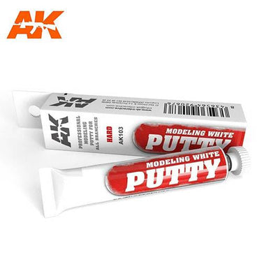 AK Interactive AK103 Modeling White Putty 20mL